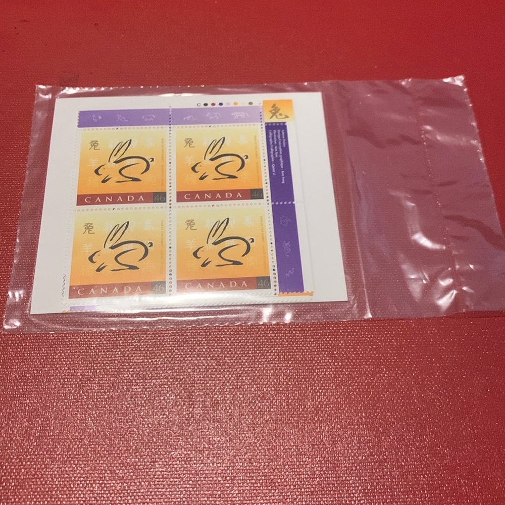 Collectable new sealed package of stamps